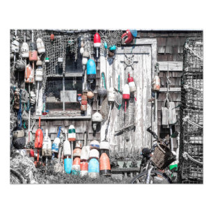 Der Hafen von Fisherman #1 (20x16) Fotodruck