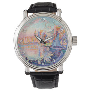 Der Hafen von Saint-Tropez, Signac Armbanduhr