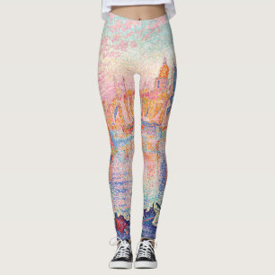 Der Hafen von Saint-Tropez, Signac Leggings