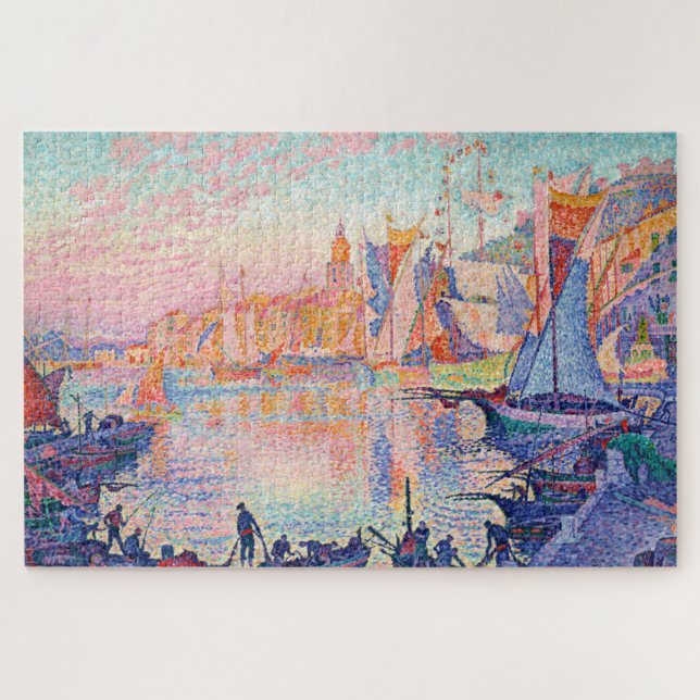 Der Hafen von Saint-Tropez, Signac Puzzle (Horizontal)