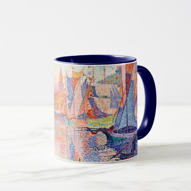 Der Hafen von Saint-Tropez, Signac Tasse (VorderseiteRechts)