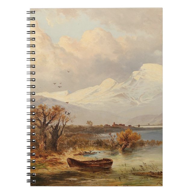 Der Haider See - Emil Barbarini Notizblock (Vorderseite)