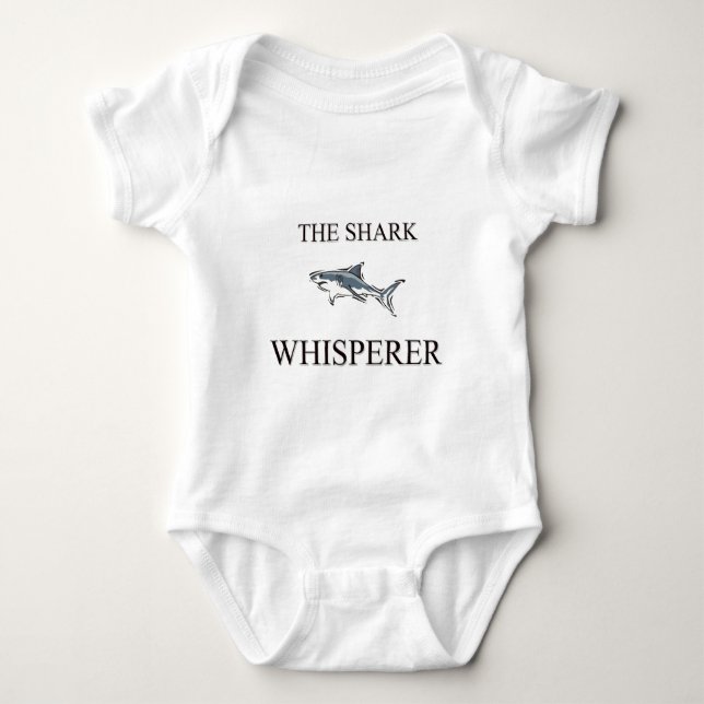 Der HaifischWhisperer Baby Strampler (Vorderseite)