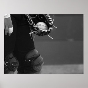 Der Haken - Schwarz-Weiß-Poster Poster