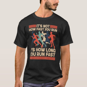 Der Halbmarathon der Runner ist nicht so schnell w T-Shirt