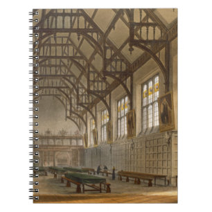 Der Hall der Dreiheits-Uni, Cambridge, von ' Notizblock