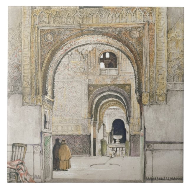 Der Hall der zwei Schwestern (Sala de Las dos Fliese (Vorderseite)