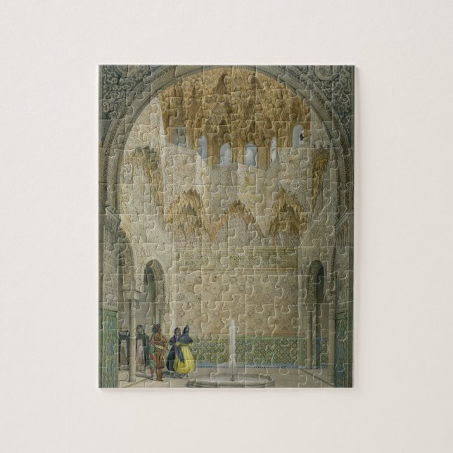 Der Hall des Abencerrages, das Alhambra, Granad Puzzle (Vertikal)