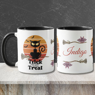Der Halloween-Abenteuer des Hexenkatze: Süßes oder Tasse