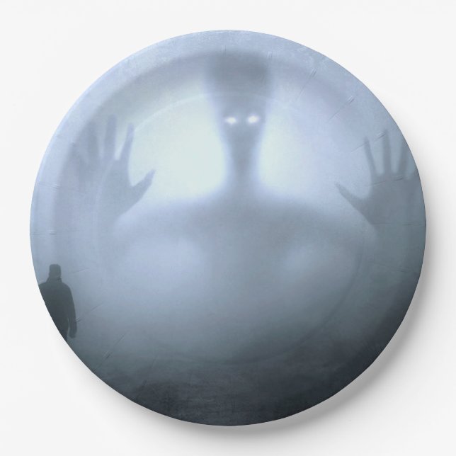 Der Halloween-Albtraum Pappteller (Vorderseite)