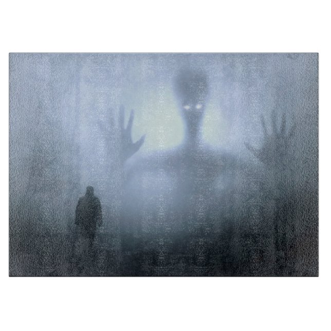 Der Halloween-Albtraum Schneidebrett (Vorderseite)