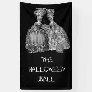 Der Halloween-Ball (auf schwarz) Banner