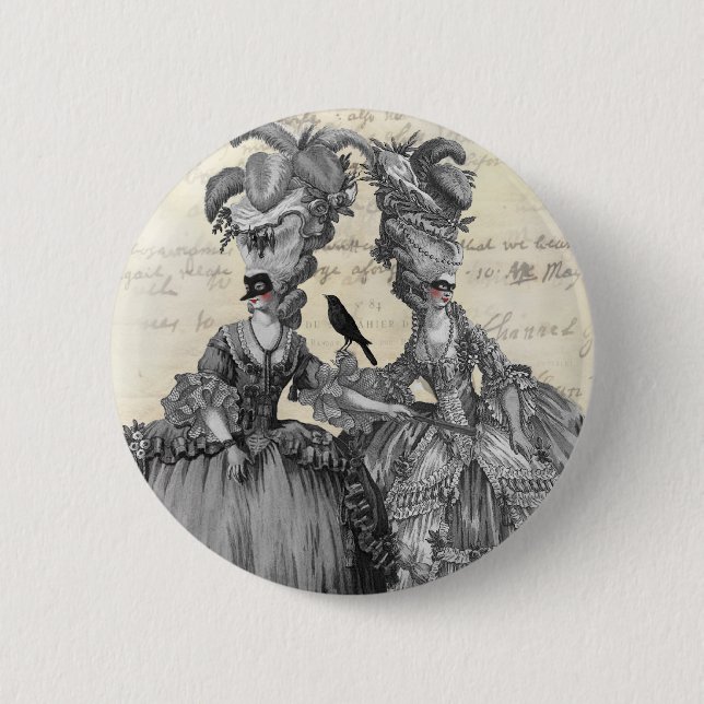 Der Halloween-Ball Button (Vorderseite)