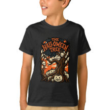 Der Halloween-Baum Vintage-T-Shirt