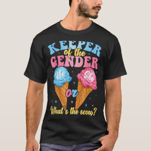 Der Halter der geschlechtsspezifischen Eiscreme, w T-Shirt