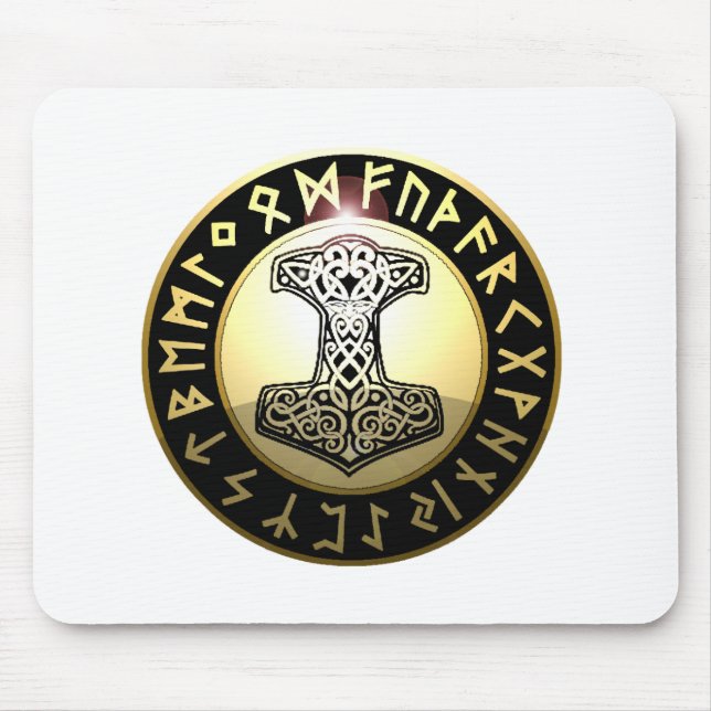 Der Hammer des Thors Mousepad (Vorne)