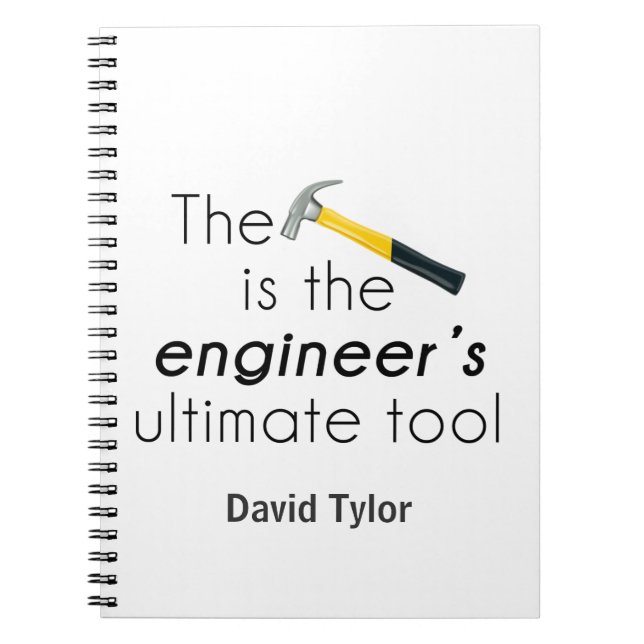 Der Hammer Notizblock (Vorderseite)