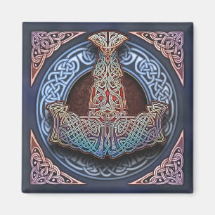 Der Hammer-Quadrat-Magnet des Thors Magnet