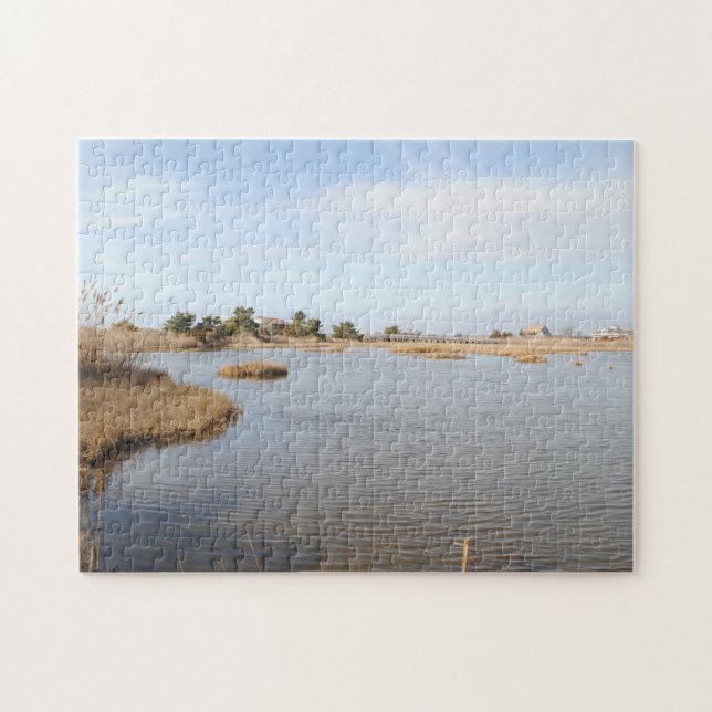 Der Hammonasset Beach Staat Park von Connecticut Puzzle (Horizontal)