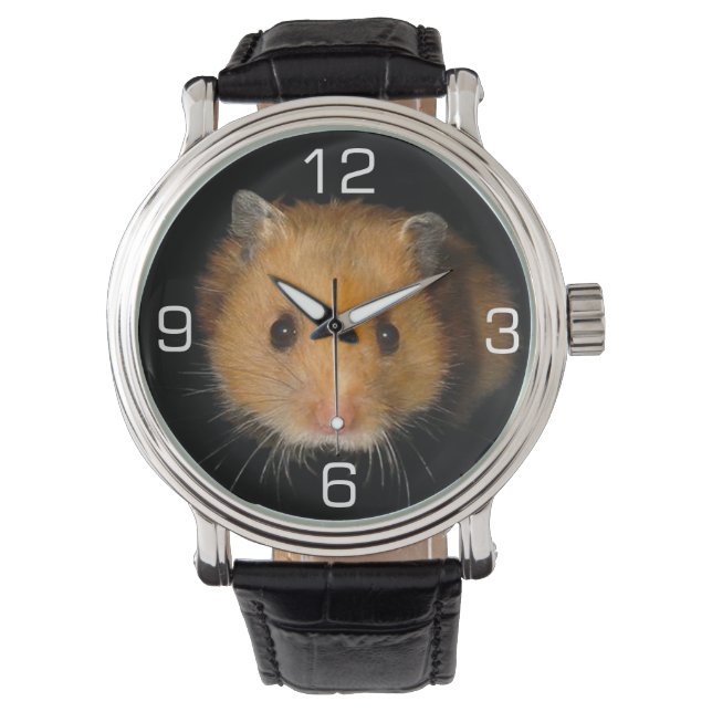 Der Hamster Armbanduhr (Vorderseite)