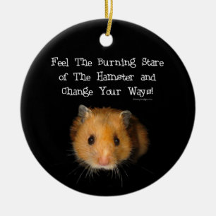 Der Hamster Keramik Ornament