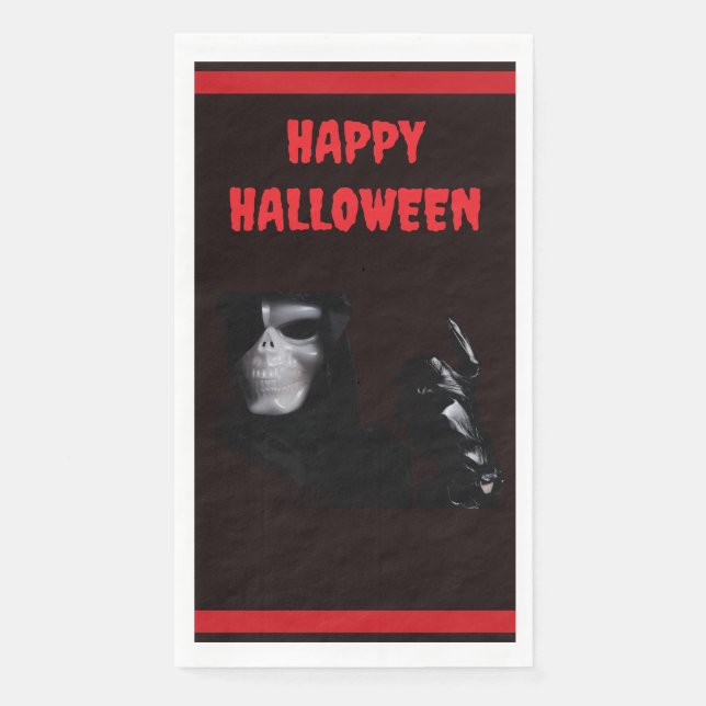 Der Handschuh - Serviette (Vorderseite)