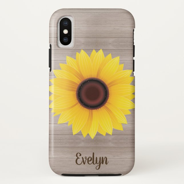 Der Handy-Fall der Sonnenblume-Frauen Case-Mate iPhone Hülle (Rückseite)