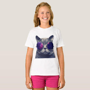 Der Hanes TAGLESS® der Mädchen T - Shirt
