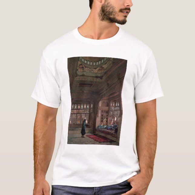 Der Harem von Scheich Sadat, Kairo, 1870 T-Shirt (Vorderseite)