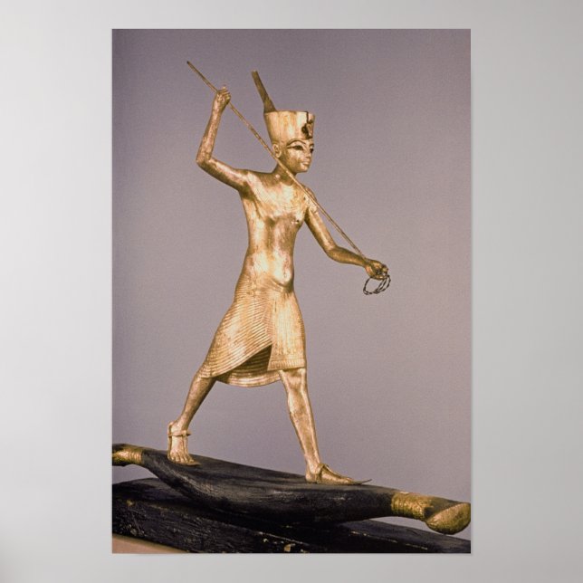 Der Harpooner aus dem Grab von Tutankhamun Poster (Vorne)