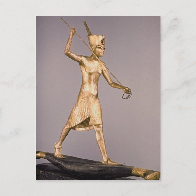 Der Harpooner aus dem Grab von Tutankhamun Postkarte (Vorderseite)