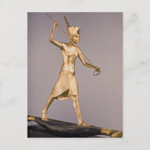 Der Harpooner aus dem Grab von Tutankhamun Postkarte
