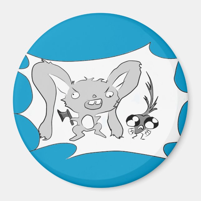 Der Hase braucht Magnet (Vorne)