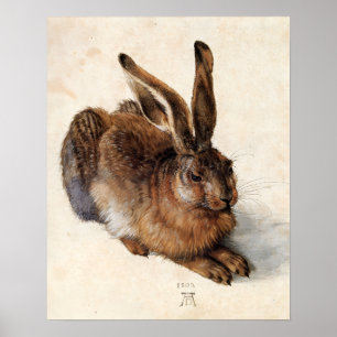DER HASE ( Junger Hase ) Poster