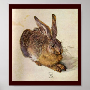 DER HASE ( Junger Hase ) Poster