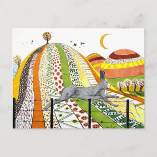 Der Hase Postkarte