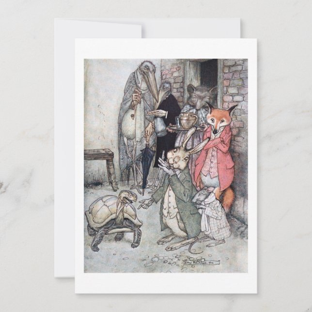 Der Hase und die Tortoise (Vorderseite)