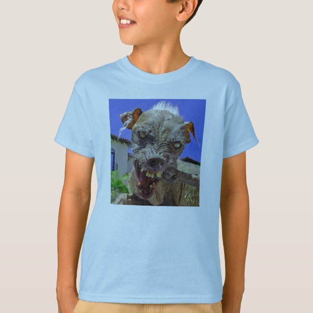 Der hässlichste Hund der Welt T-Shirt (Vorderseite)