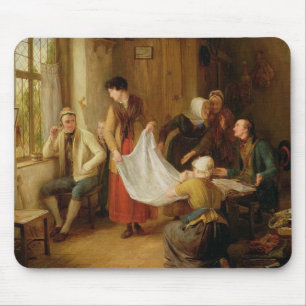 Der Hausierer, 1814 (Öl auf Platte) Mousepad