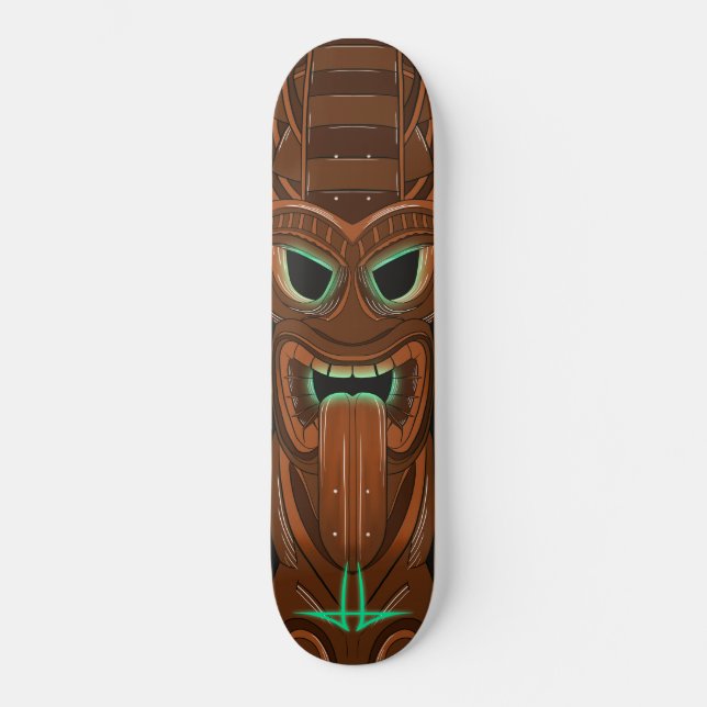 Der Hawaiianer Skateboard (Vorderseite)