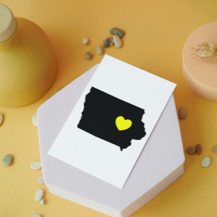 Der Hawkeye-Staat - Liebe Postkarte