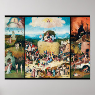 Der Hay Wagon, Bosch Poster