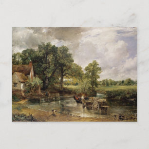 Der Hay Wain, 1821 Postkarte