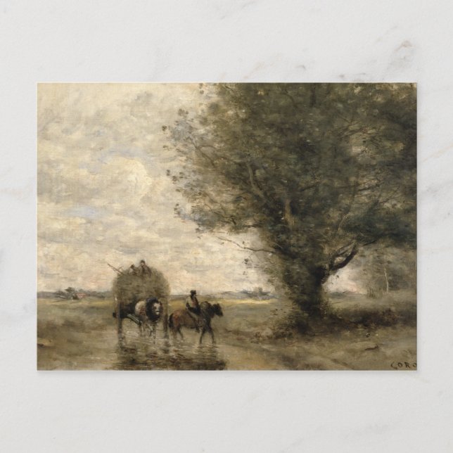 Der Haycart, c. 1860 Postkarte (Vorderseite)