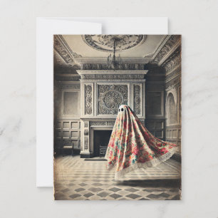 Der Hearth & the Hollow – Gotische viktorianische  Mitteilungskarte