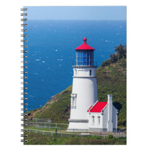 Der Heceta Head Leuchtturm bei Florence Notizblock