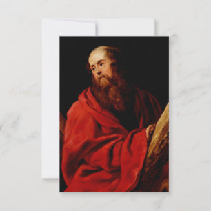 Der Heilige Andreas von Peter Paul Rubens Dankeskarte