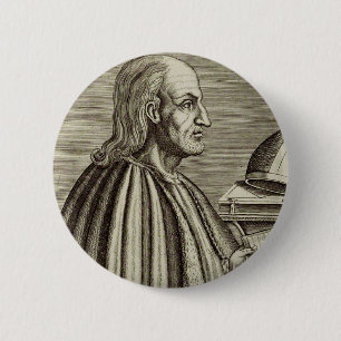 Der Heilige Anselm von Canterbury Kirchenlehrer Button