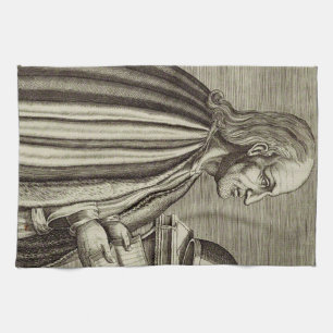 Der Heilige Anselm von Canterbury Kirchenlehrer Geschirrtuch