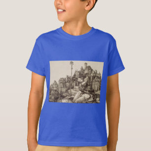 Der heilige Antonius lesend von Albrecht Dürer T-Shirt